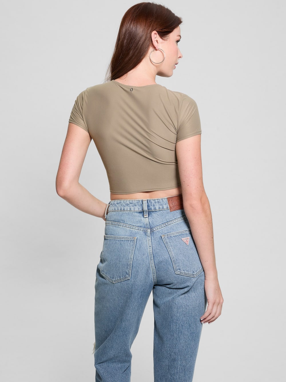 Rene Second Skin Crop Tee - Guess