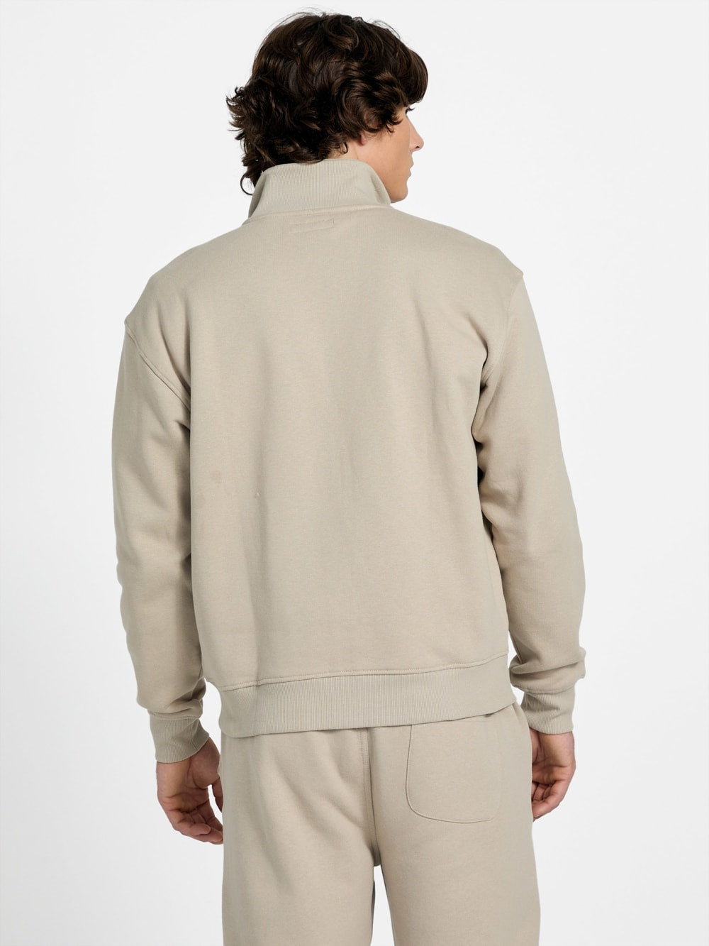 Eco 1981 Label Mock Neck Jacket - Guess