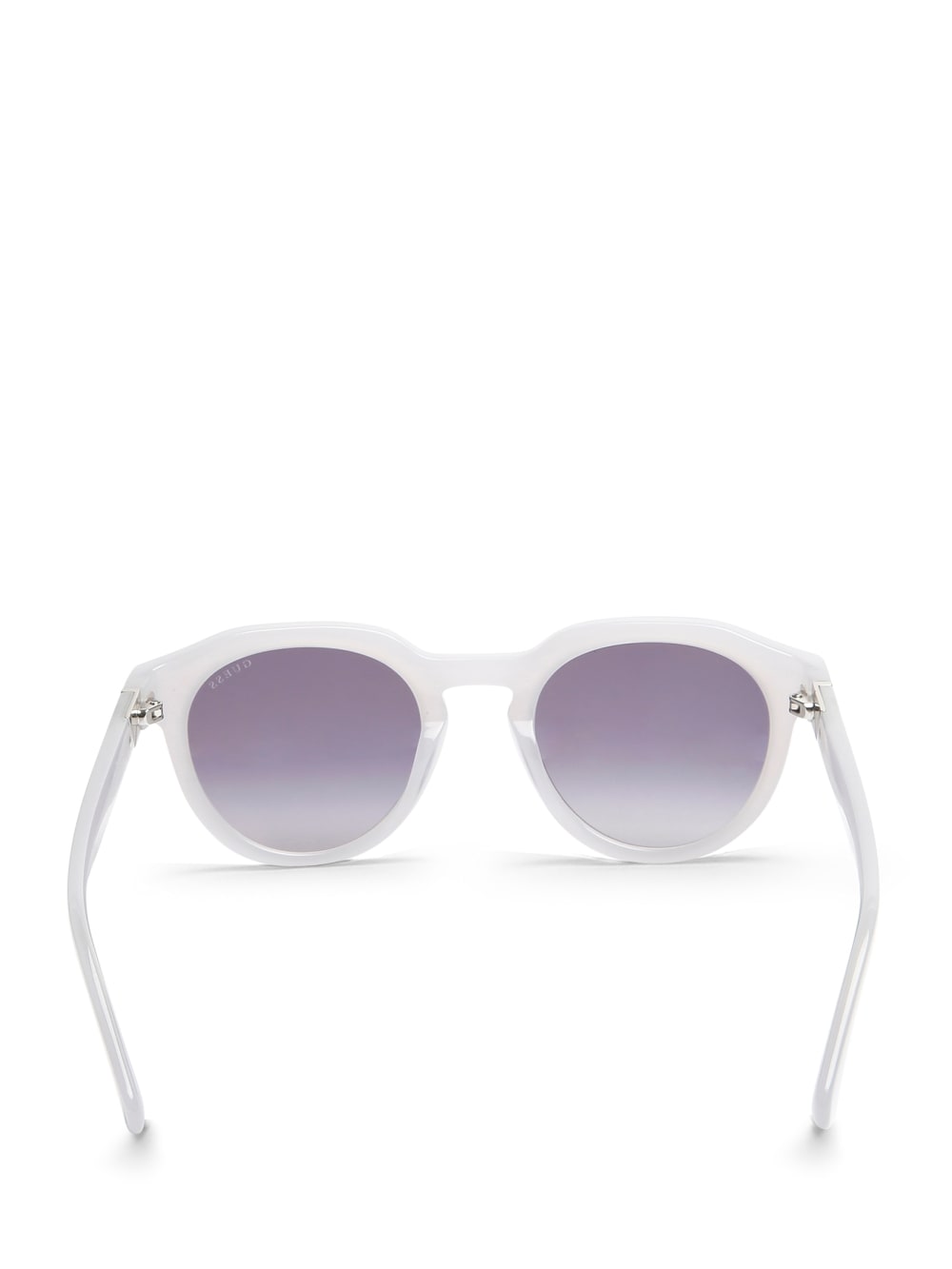 Oversized Round Plastic Sunglasses - Guess