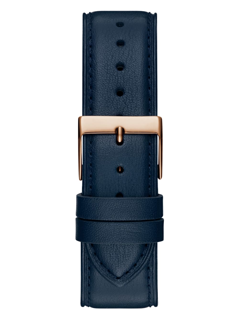 Two-Tone Leather Analog Watch - Guess