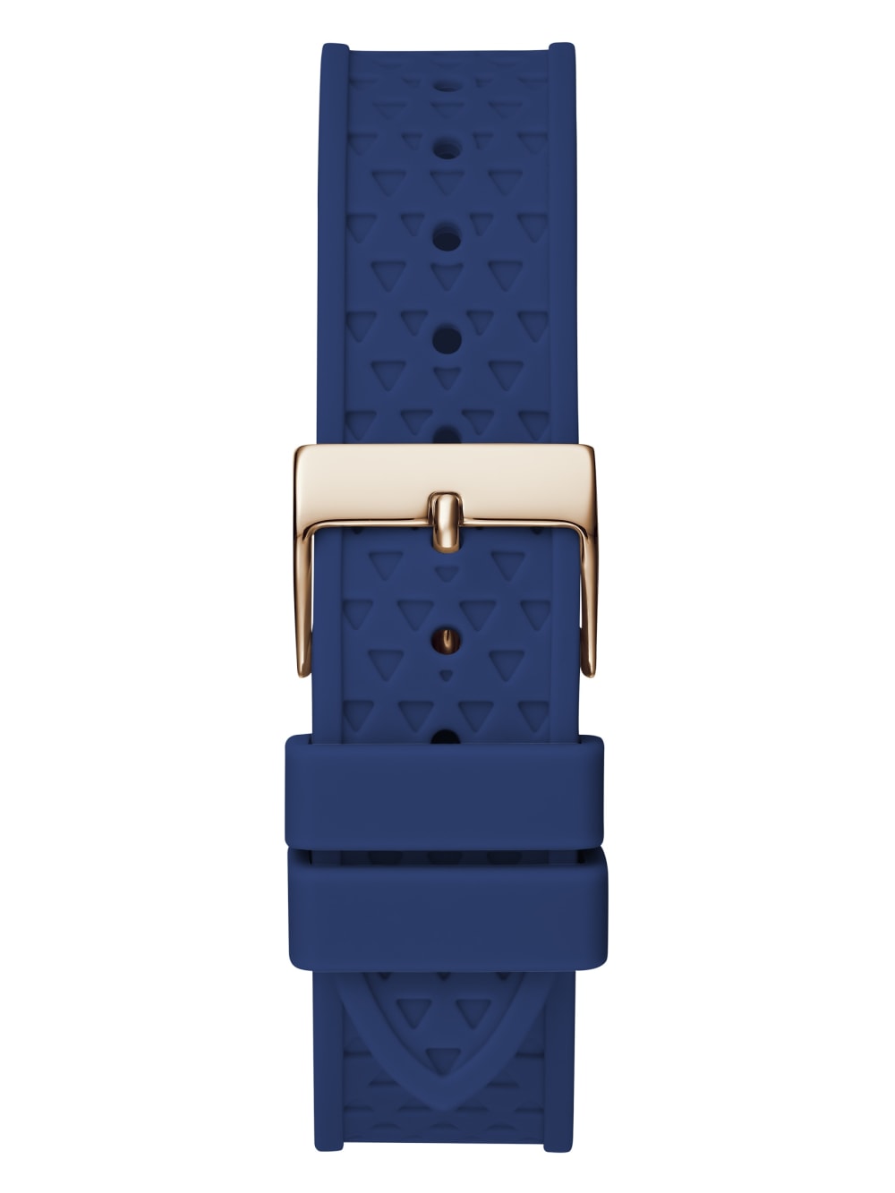 Blue Silicon Multifunction Watch - Guess