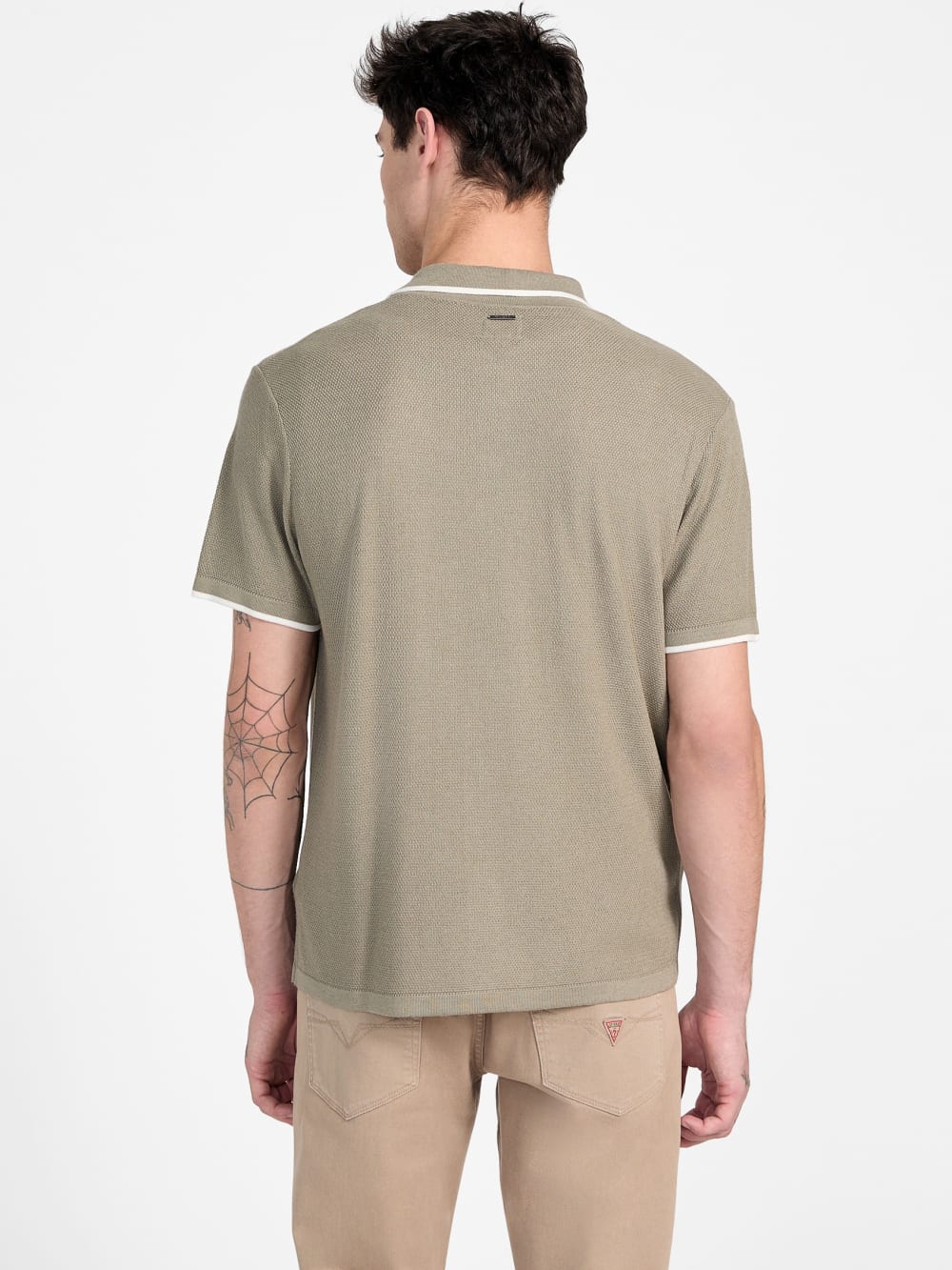 Eco Tyler Striped Sweater Shirt - Guess