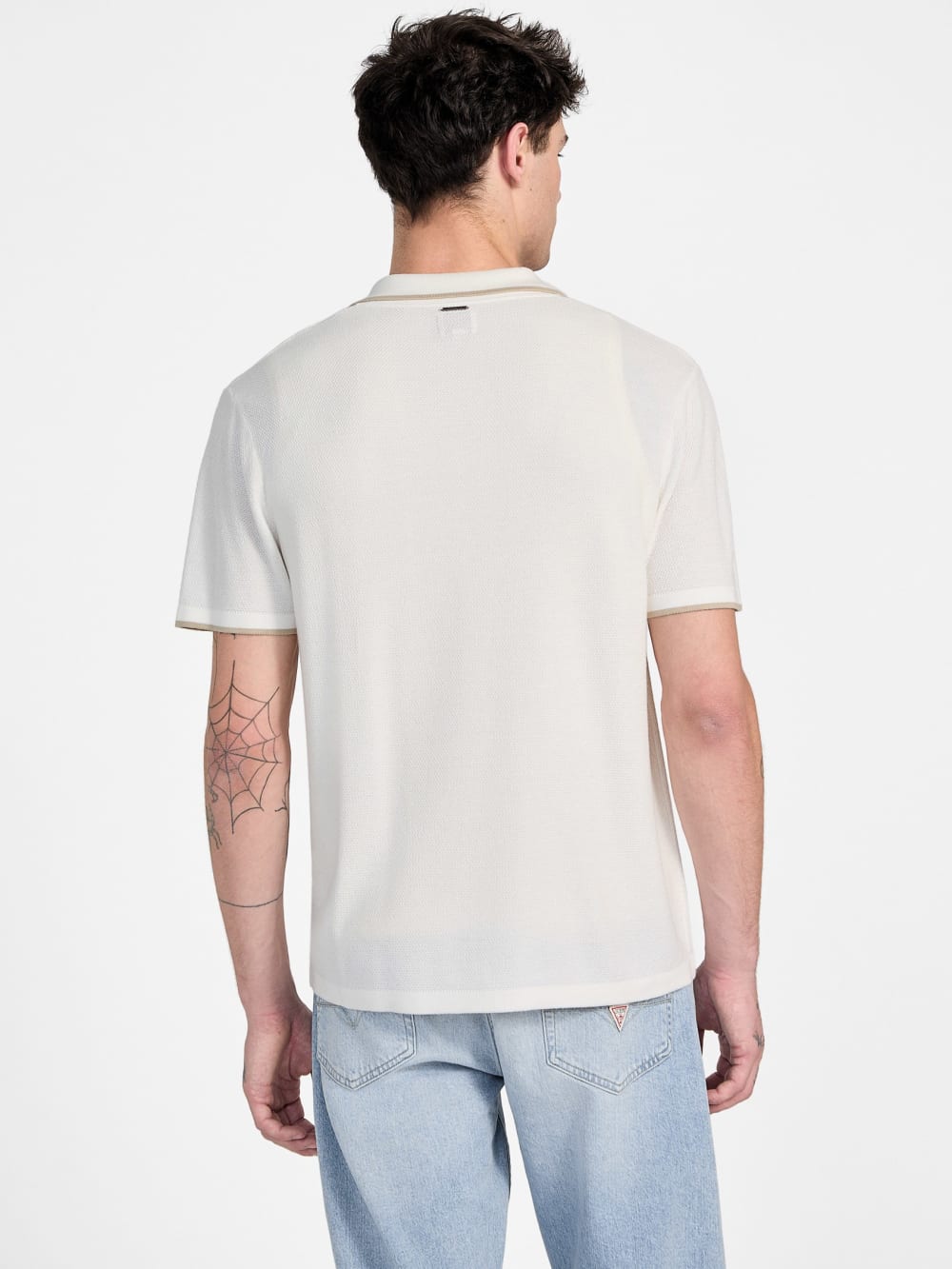 Eco Tyler Striped Sweater Shirt - Guess