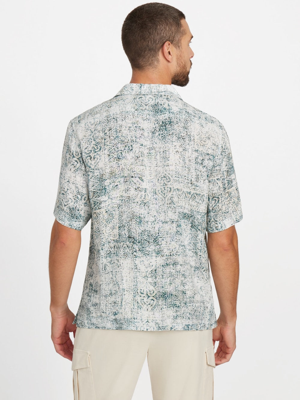 Eco Rayon Paisley Shirt - Guess