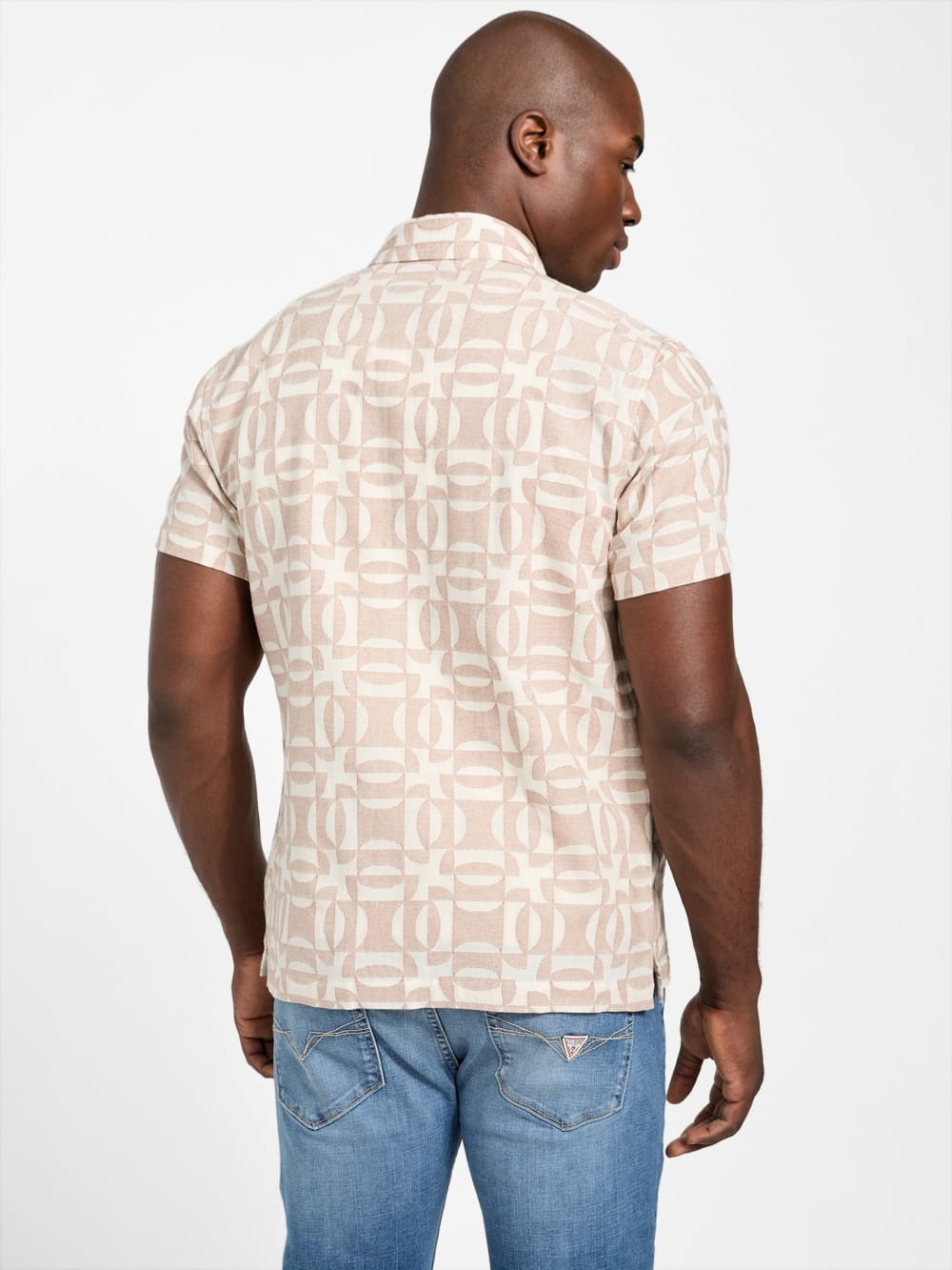 Kendrick Geo Jacquard Shirt - Guess