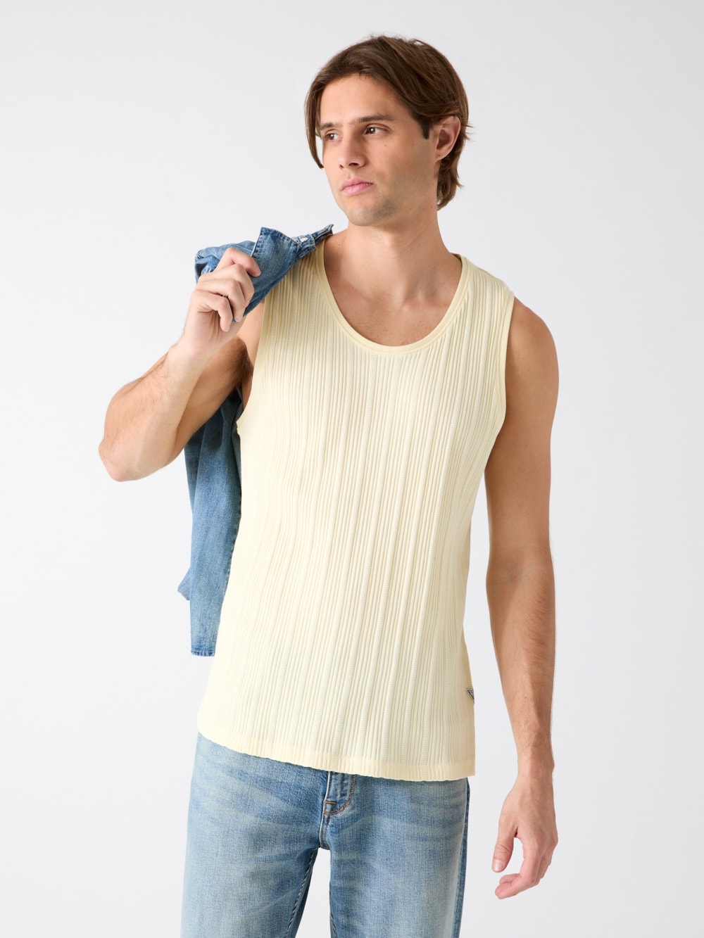 Eco Textured Tank - Guess