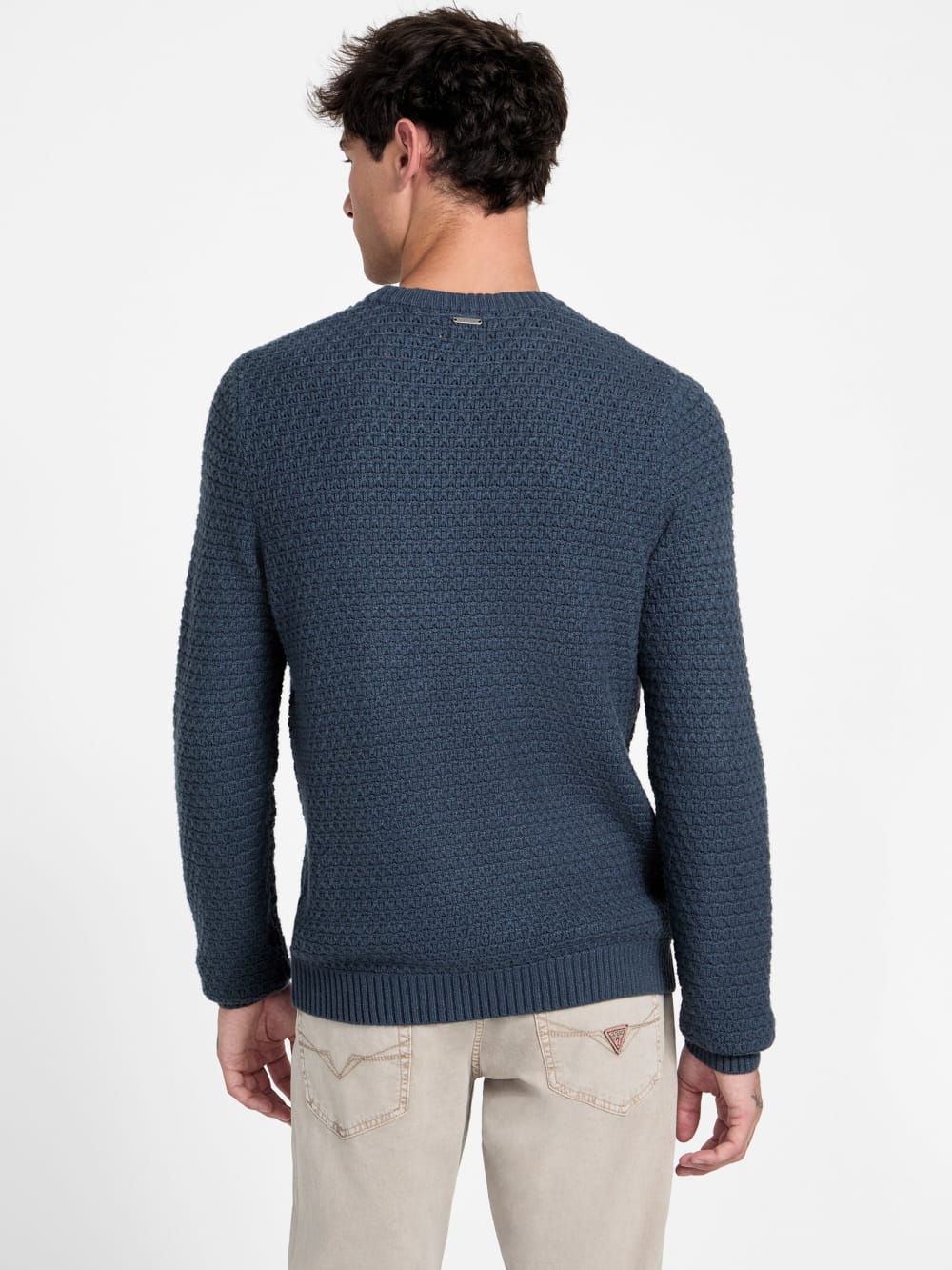 Eco Arlo Open-Stitch Sweater - Guess