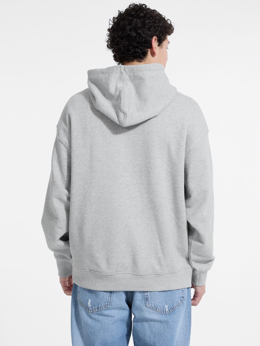 Embroidered Logo Hoodie - Guess