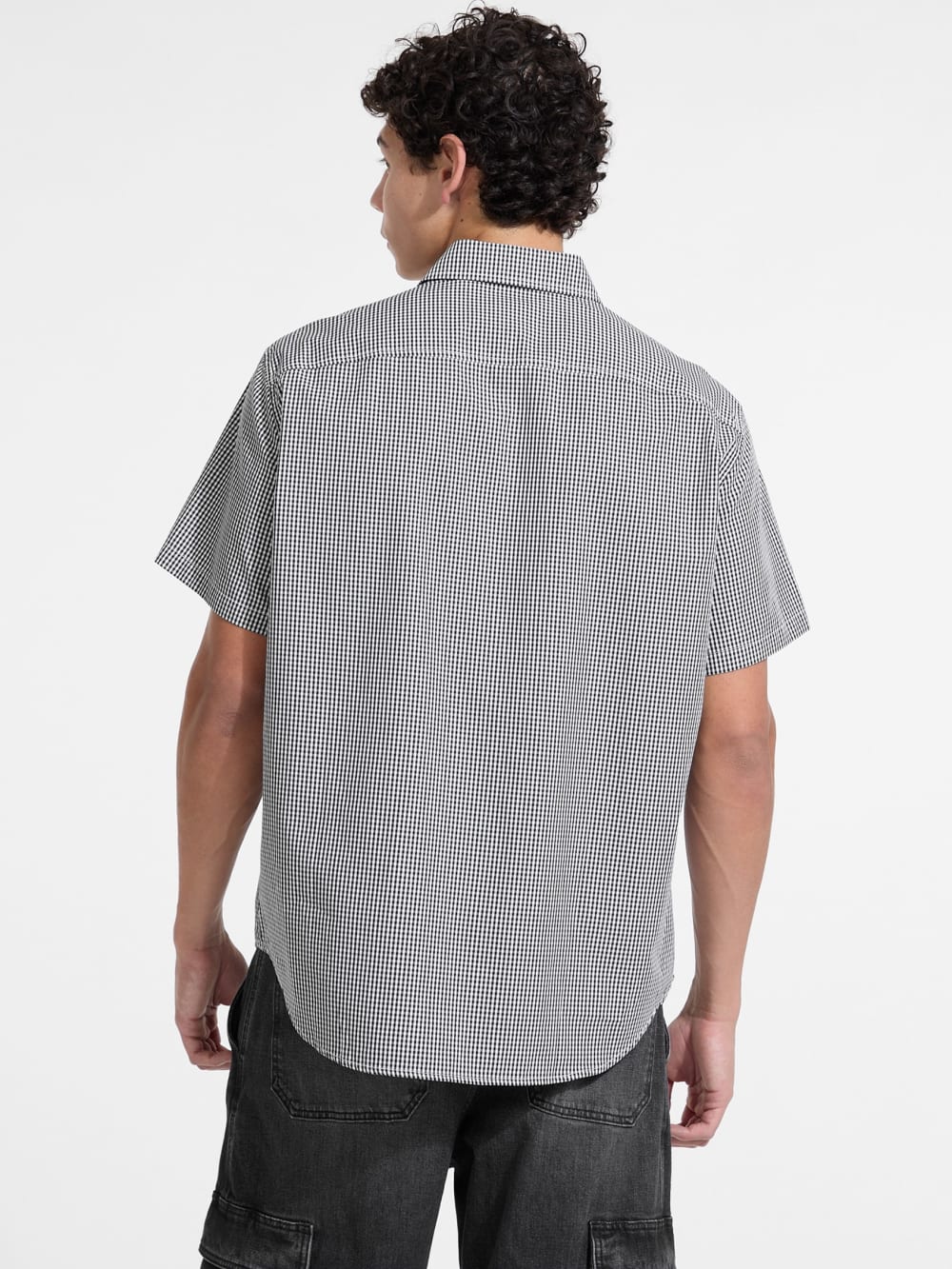Checkered Poplin Shirt - Guess