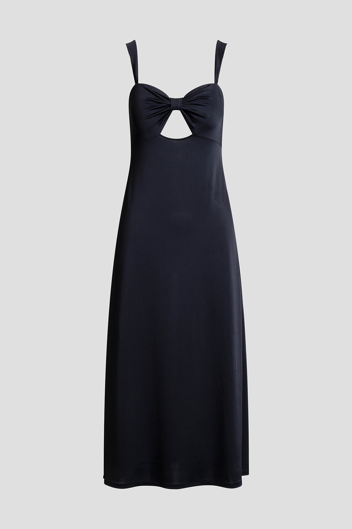 NATORI Solid Jersey Maxi Dress