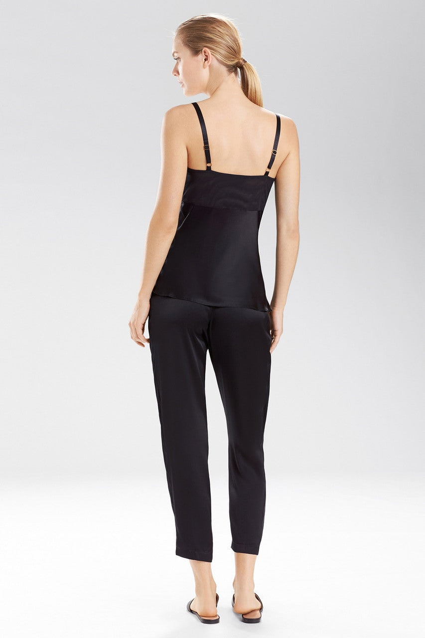 NATORI Buy Rose Parfait Camisole with Lace in Black Online