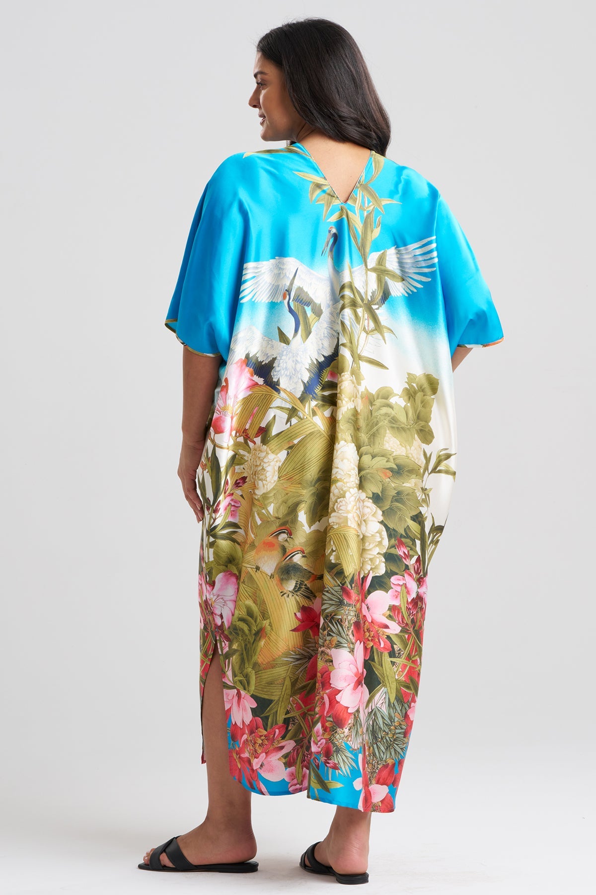 NATORI Crane Caftan