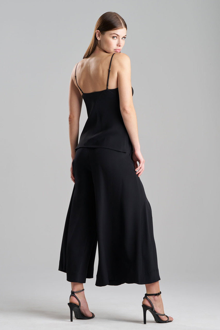 NATORI Buy Couture Silk Crepe Cowl Cami in Black Online