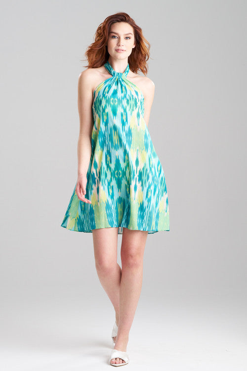 NATORI Buy Ibiza Halter Dress in Regatta Combo Online