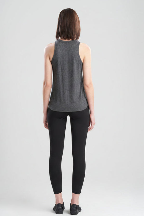 NATORI Buy Layering Elements High Low Tank in Anthracite Online
