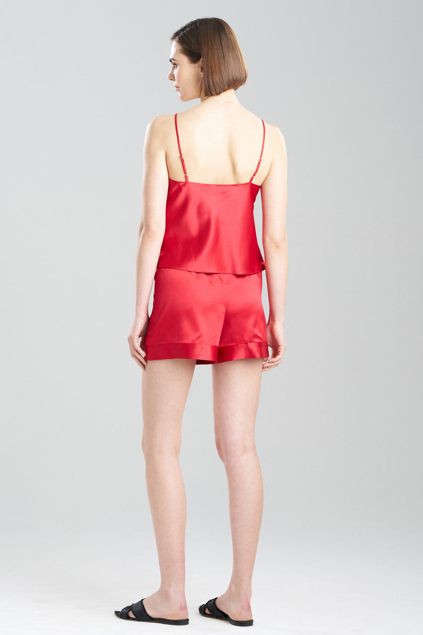 NATORI Buy Glamour Cami Shorts PJ in Brocade Red Online