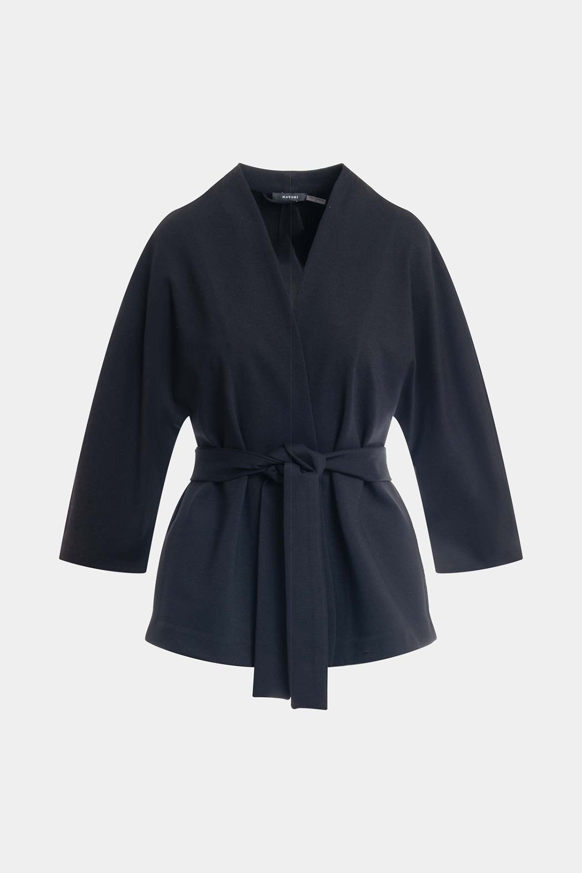 NATORI Compact Knit Kimono Jacket