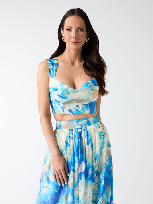 Marciano printed bustier top - Guess