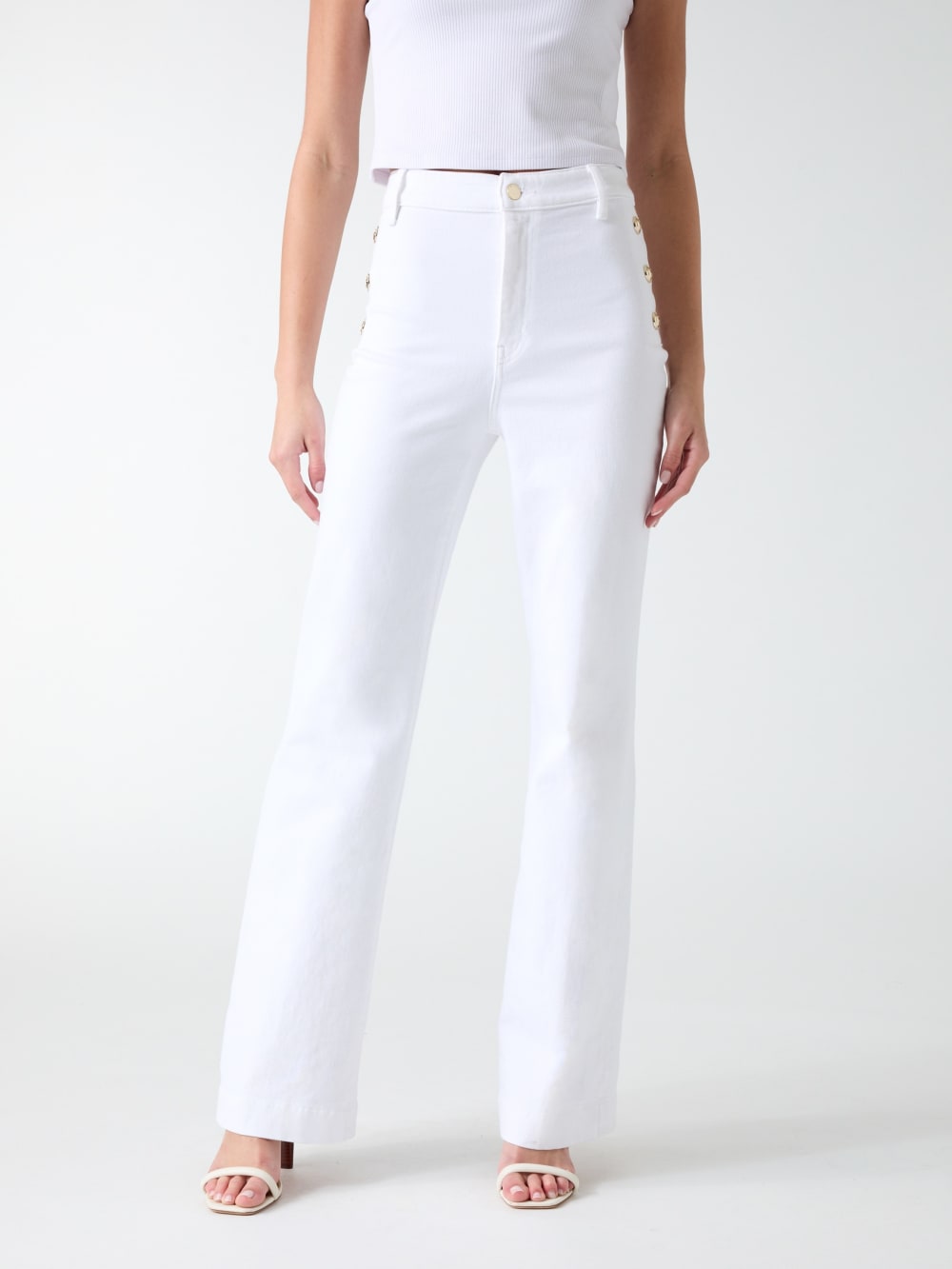 Faye Sailor Flared Jeans - Guess