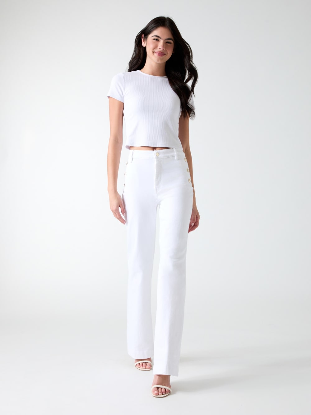 Faye Sailor Flared Jeans - Guess