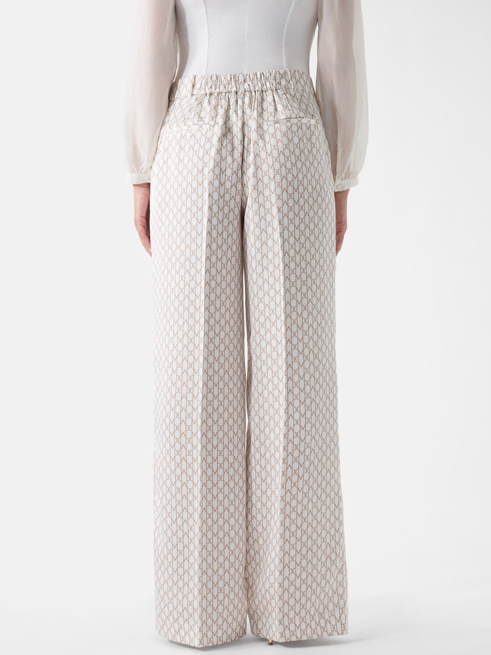 Marciano Monogram Satin Pants - Guess