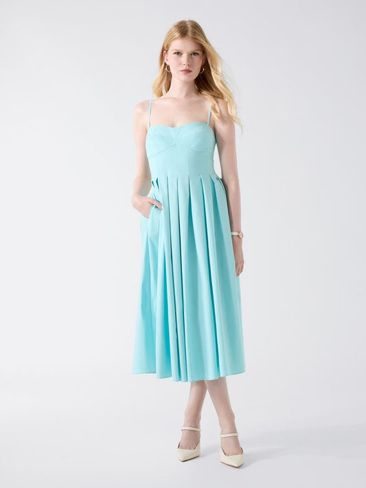 Pleated midi dress - Guess