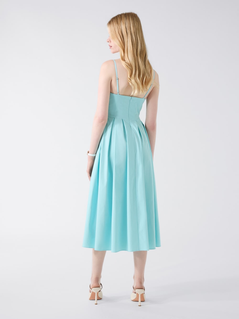 Pleated midi dress - Guess