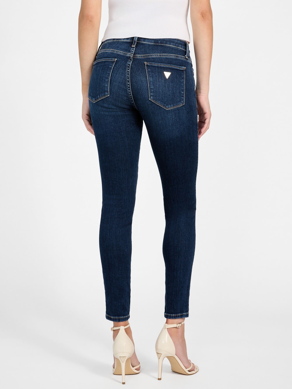 Sexy Curve Mid-Rise Skinny Jeans - Guess