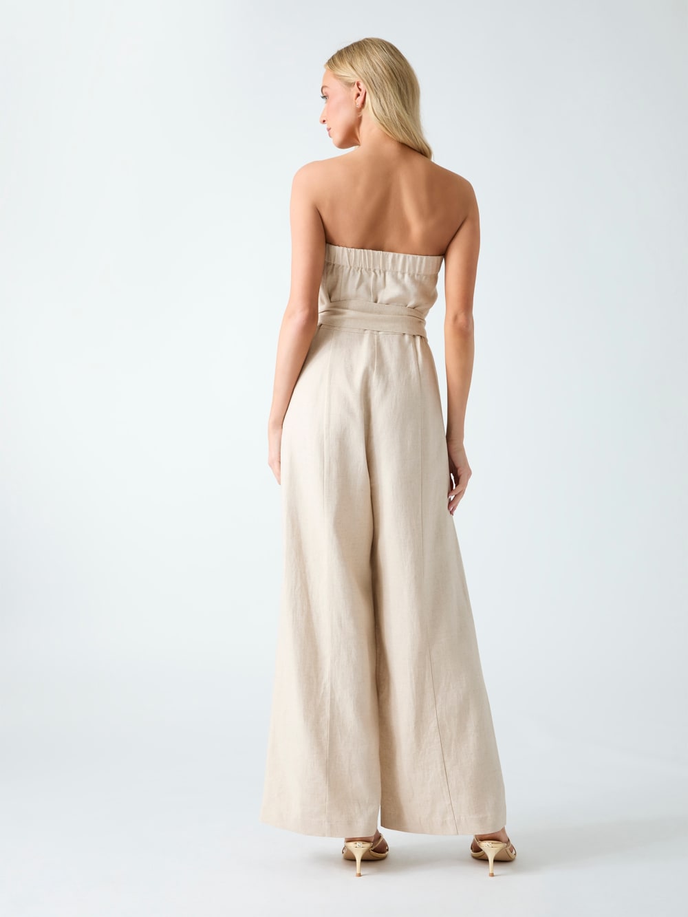 Linen-blend jumpsuit - Guess