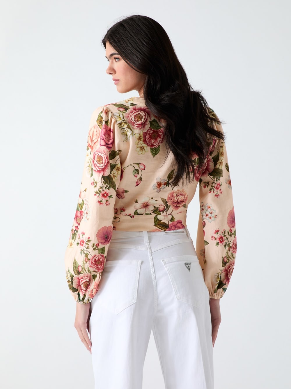Linen-blend blouse - Guess
