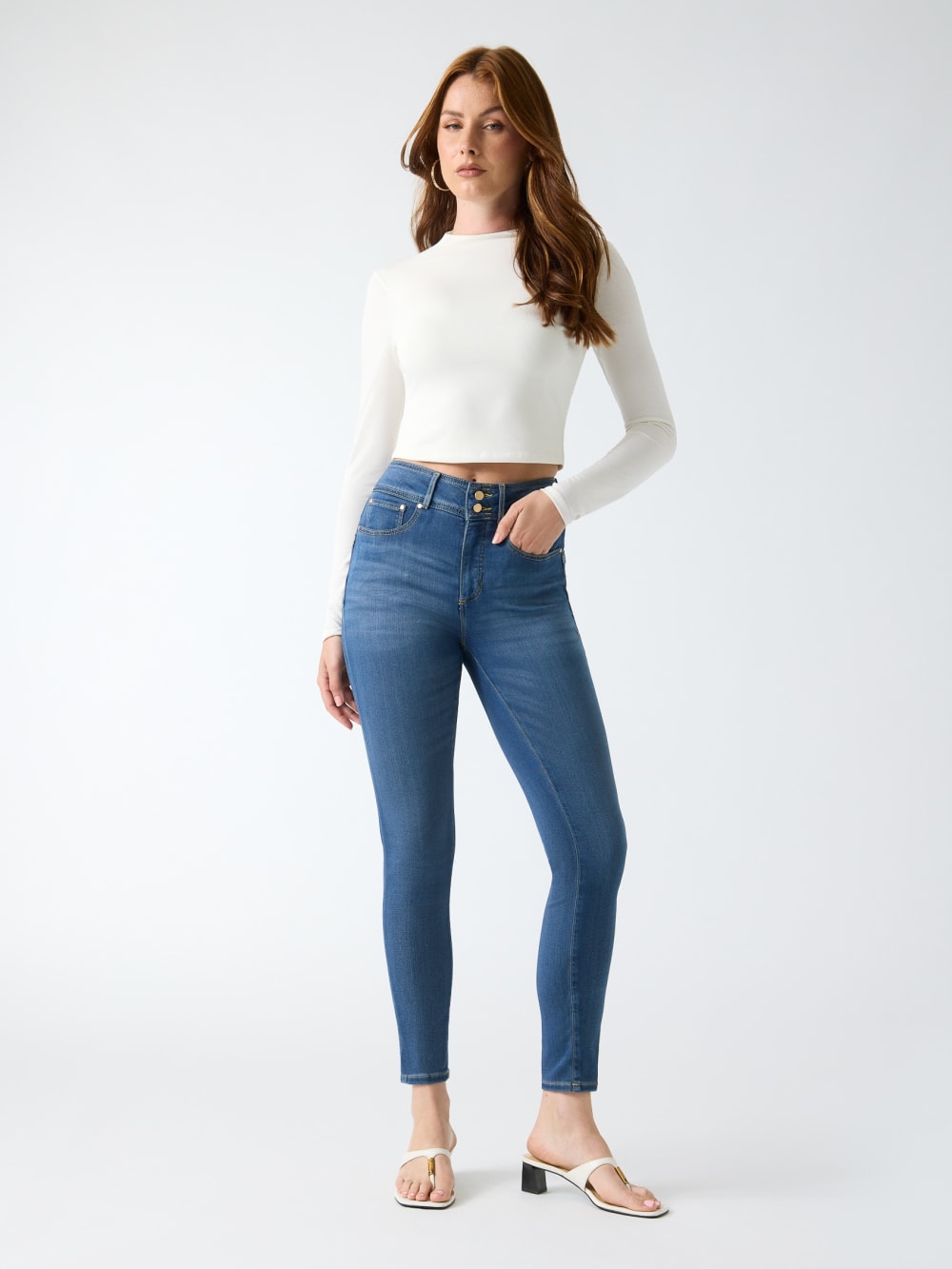 Eco Shape-Up Denim Jeans - Guess