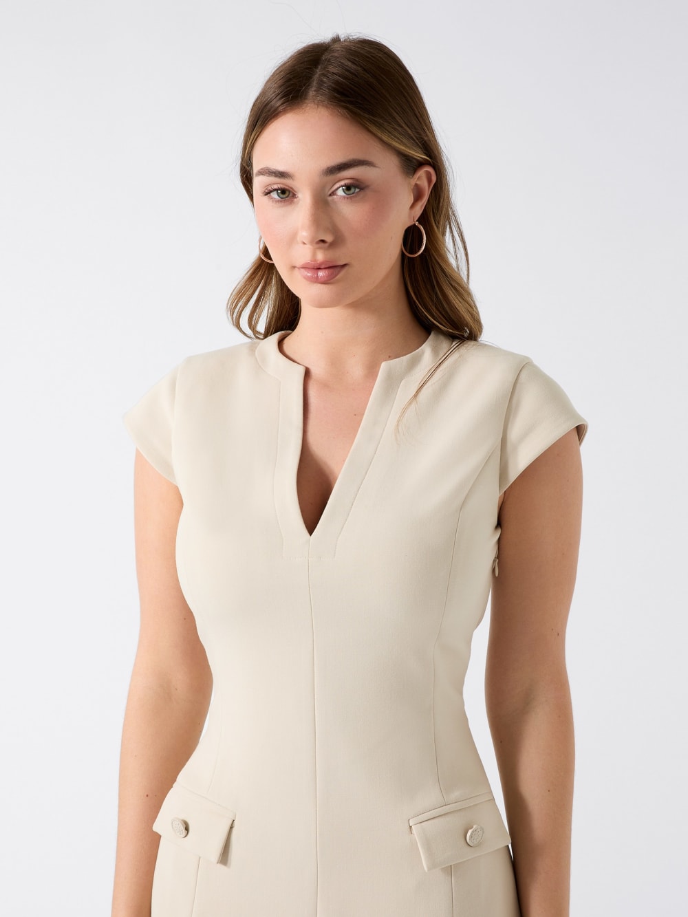Fit-and-flare mini dress - Guess
