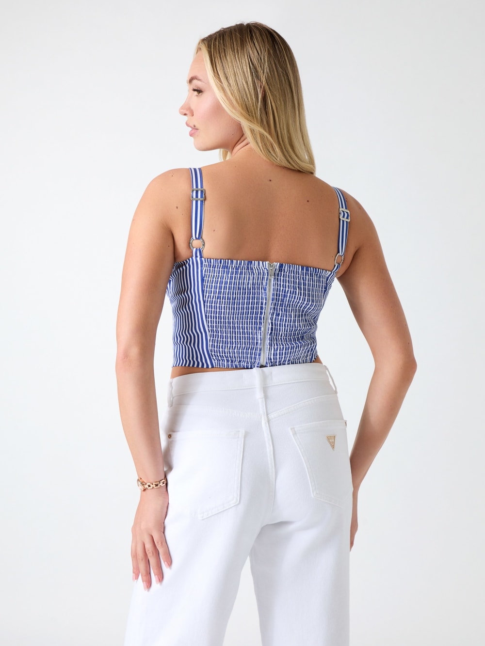 Striped crop top - Guess
