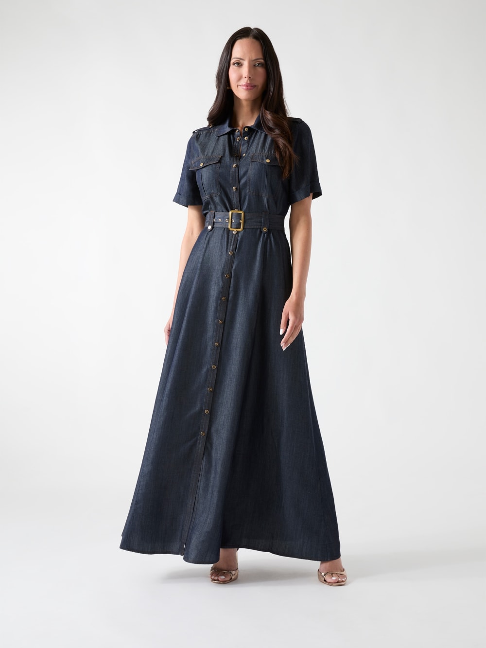 Marciano denim long dress - Guess