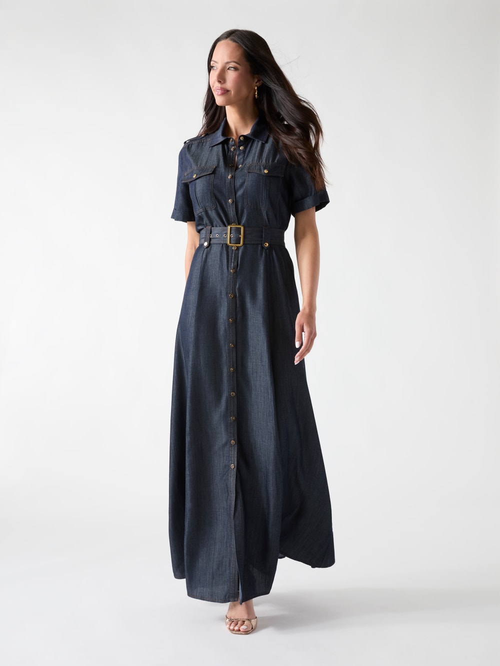 Marciano denim long dress - Guess