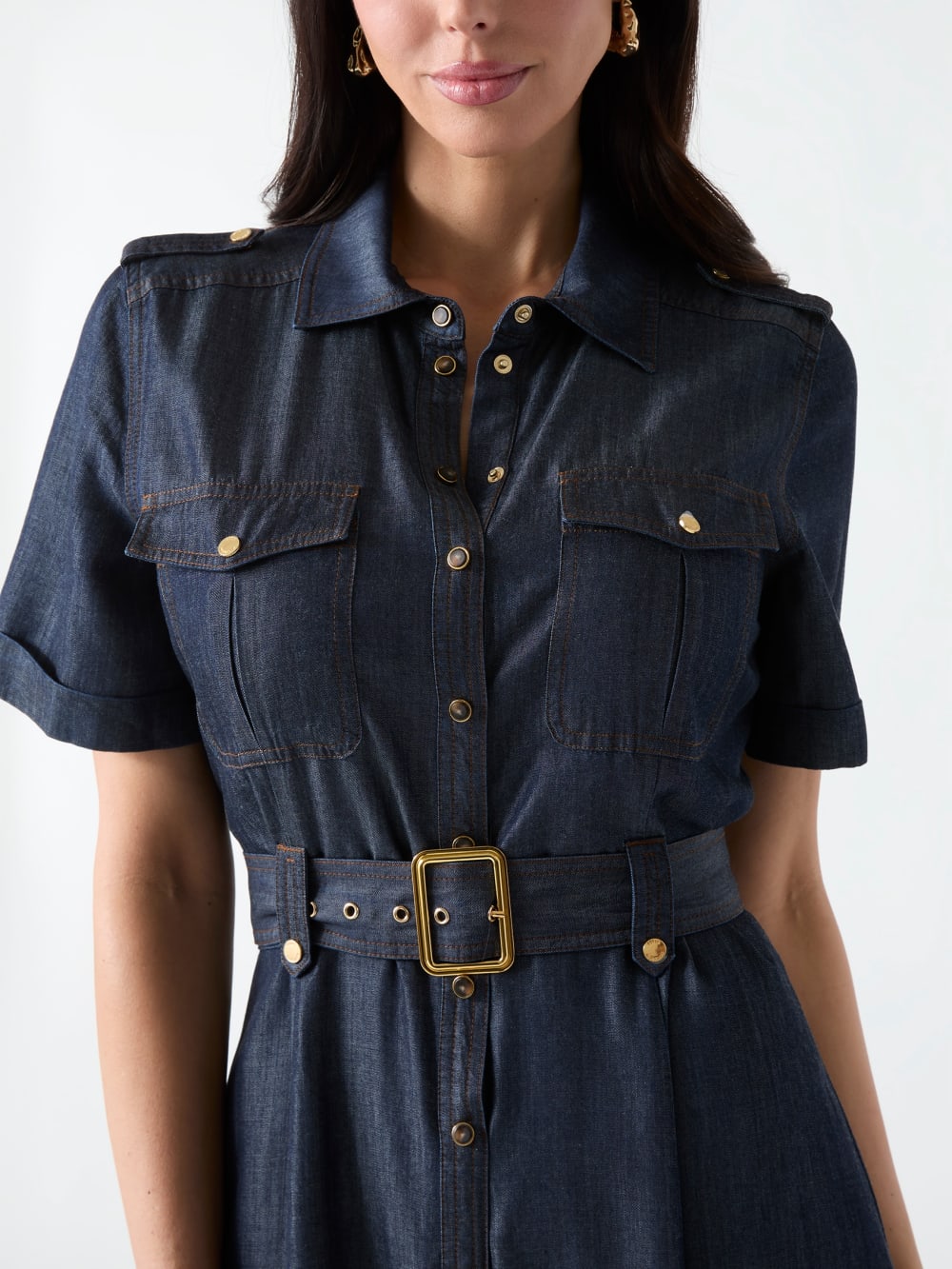 Marciano denim long dress - Guess