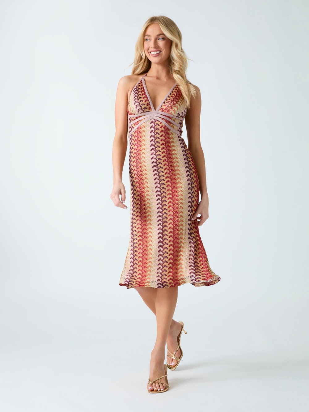 Crochet Midi Dress - Guess