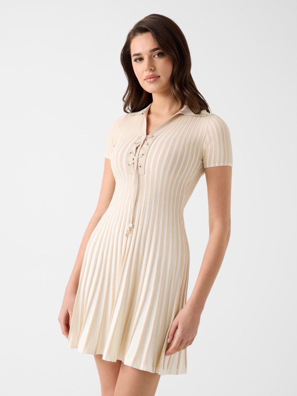 Pleated mini dress - Guess