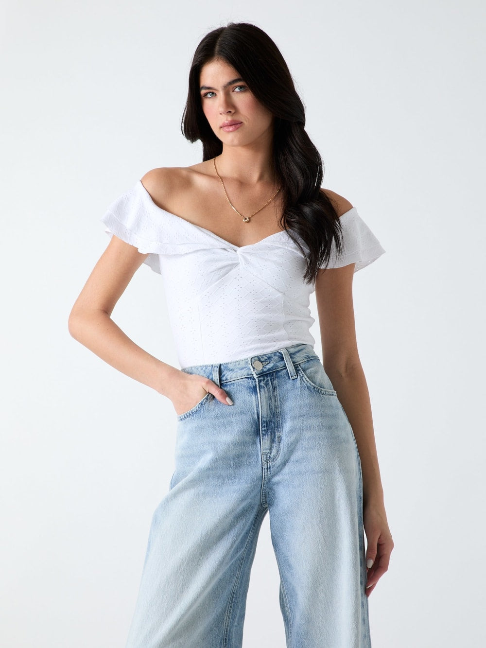 Off-shoulder top - Guess