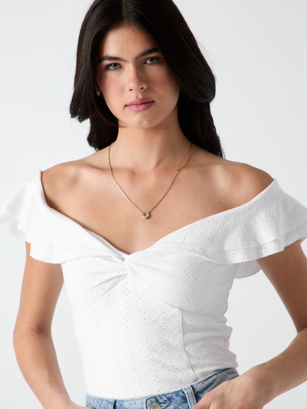 Off-shoulder top - Guess