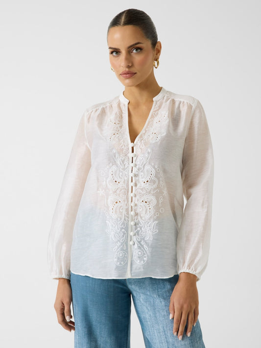 Marciano linen-blend shirt - Guess