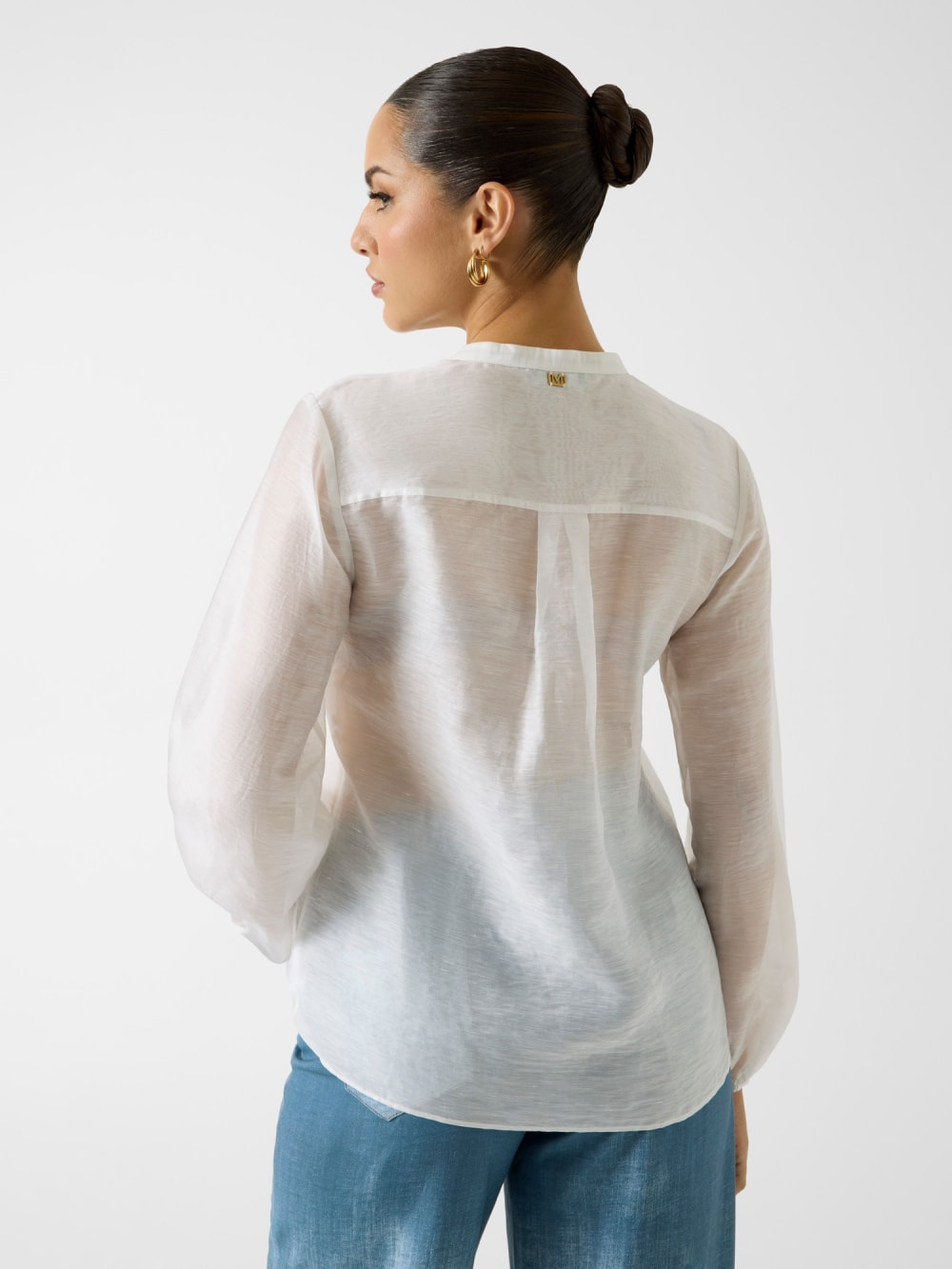 Marciano linen-blend shirt - Guess