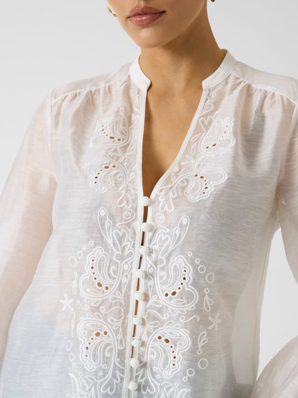 Marciano linen-blend shirt - Guess