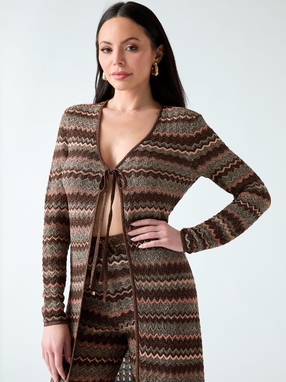 Marciano knitted lurex cardigan - Guess