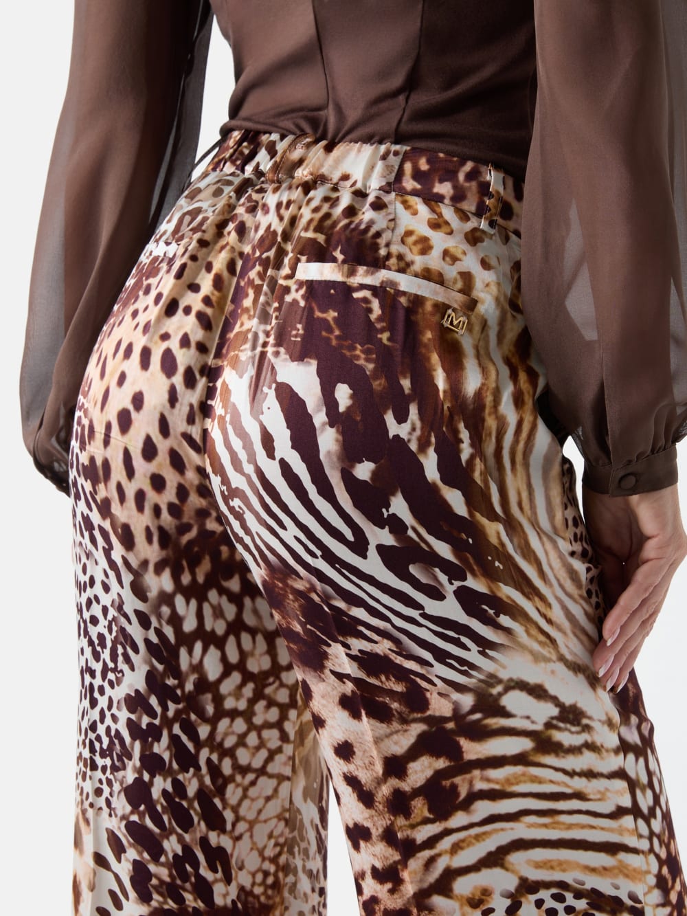 Marciano viscose printed pants - Guess