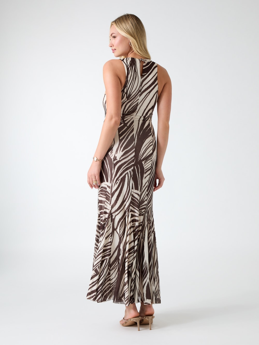 Mesh maxi dress - Guess