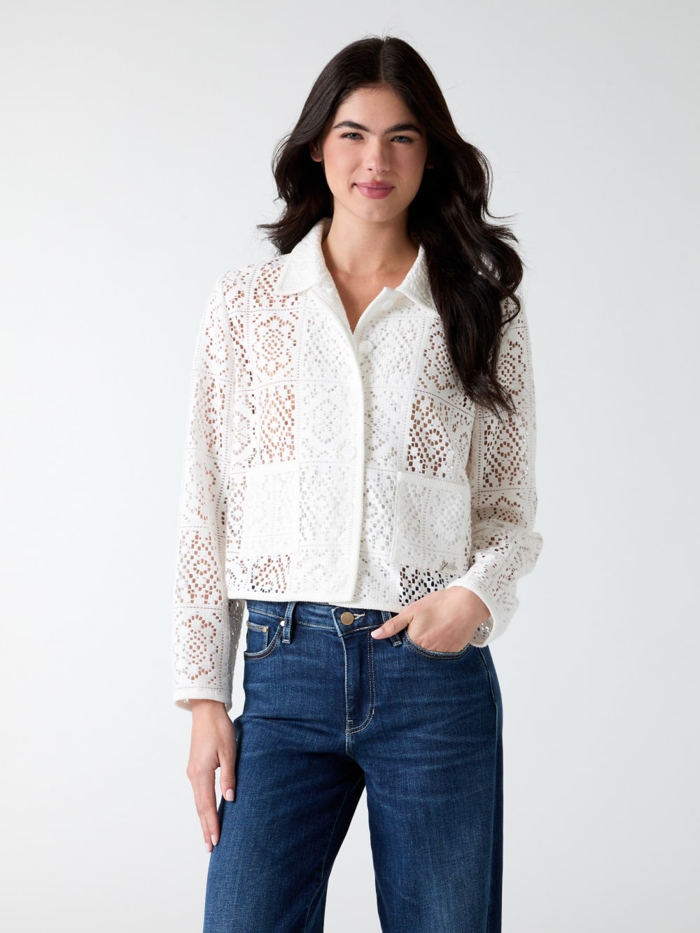 Openwork jacket - Guess