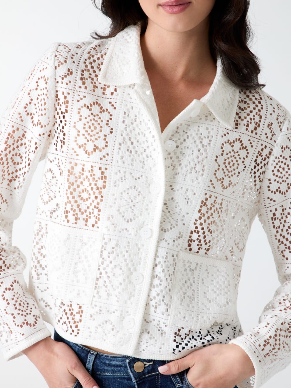 Openwork jacket - Guess