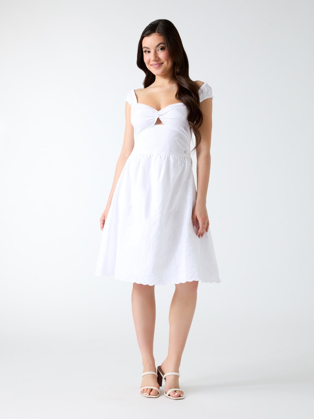 Embroidered mini dress - Guess