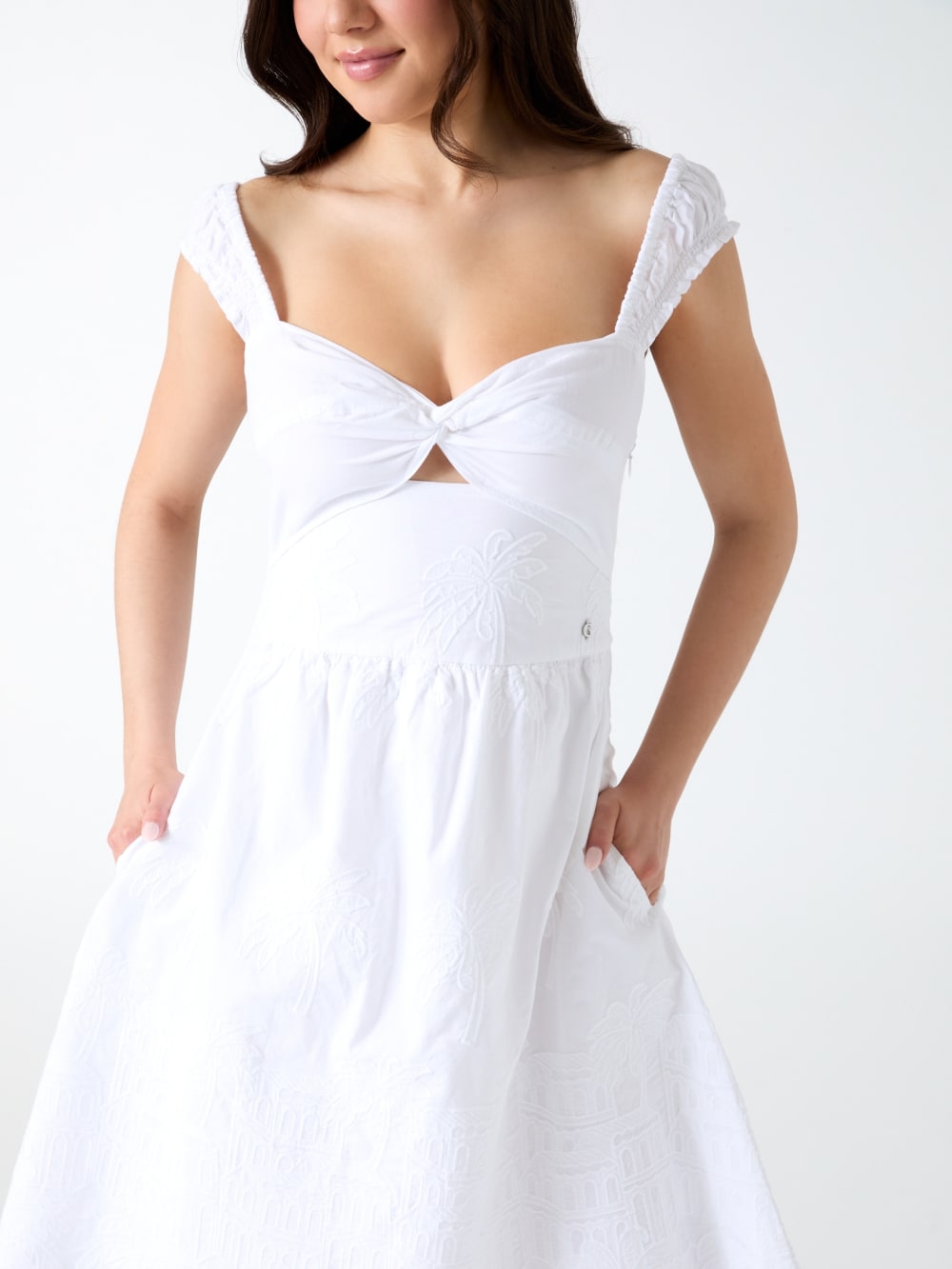 Embroidered mini dress - Guess